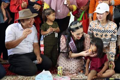 Mencegah Stunting, Pj Gubernur Banten Al Muktabar Berikan Balita Tablet Vitamin A