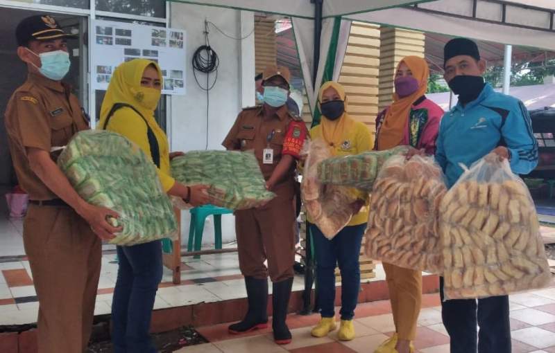 Bantu Korban Banjir, Satgas Golkar Kota Tangerang Peduli Kembali Bergerak