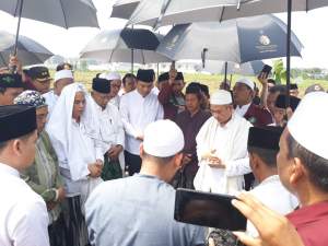 Hadiri Penentuan Arah Kiblat, Mad Romli Apresiasi Pembangunan Mesjid Suvarna Sutera