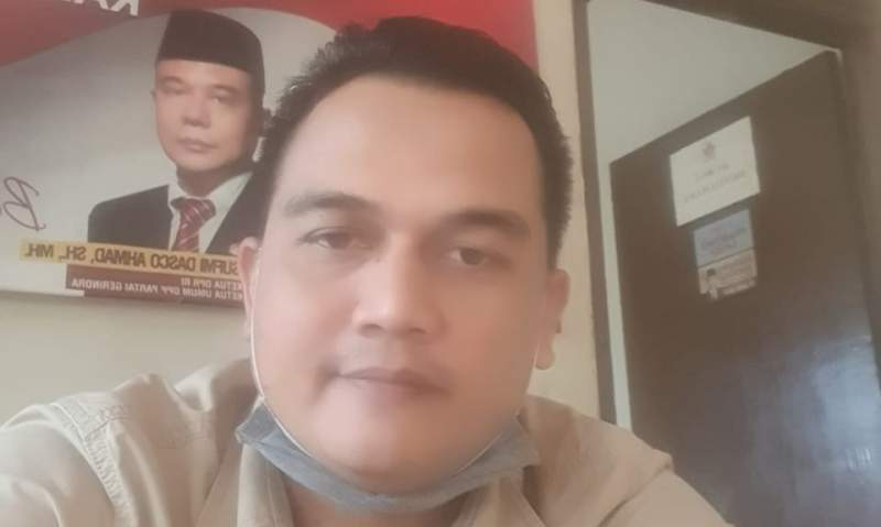 Ketua DPC Gerindra Astayudin Wajibkan Kader Partai Divaksin