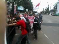 Mahasiswa Kecam Kinerja Pemkab