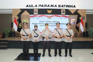 Kapolresta Tangerang Pimpin Acara Sertijab Kapolsek dan Kasatlantas
