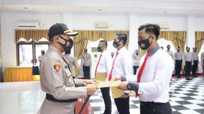 Berhasil Ungkap Kasus Kurang dari 24 Jam, Jajaran Reskrim Polres Cilegon Dapat Penghargaan