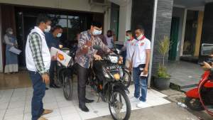 Perkuat Struktur Partai, DPC Gerindra Kota Serang Berikan Motor