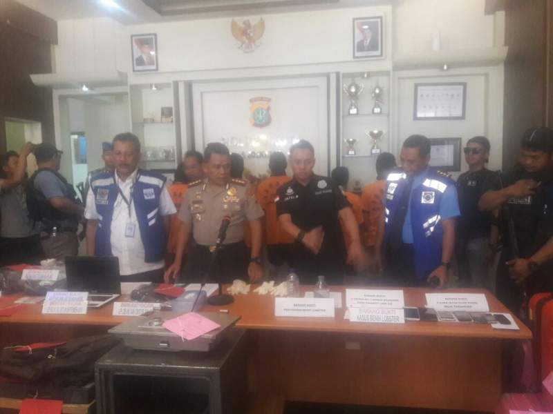 Polresta Bandara Soekarno Hatta gelar perkara kasus pencurian.