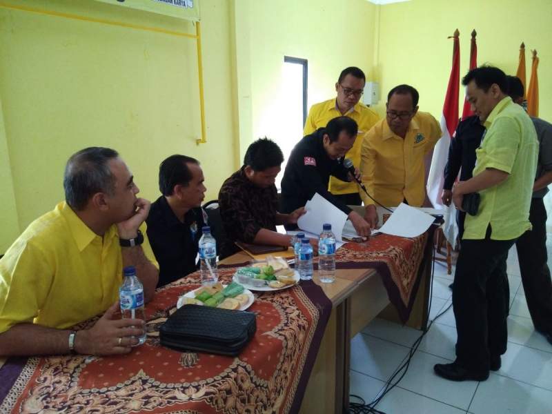 Verifikasi faktual DPD II Golkar Kabupaten Tangerang. 