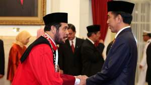 Ketua Mahkamah Konstitusi, Anwar Usman.