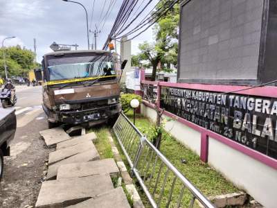 Sopir Truk Tangki Penyeruduk Motor di Fly Over Balaraja Jadi Tersangka