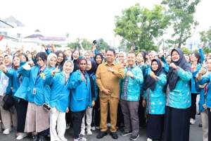 Seribuan Mahasiswa Unimed KKN di 56 Desa di Sergai