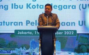 Sekretaris Otoritas IKN, Achmad Jaka Santos Adiwijaya.