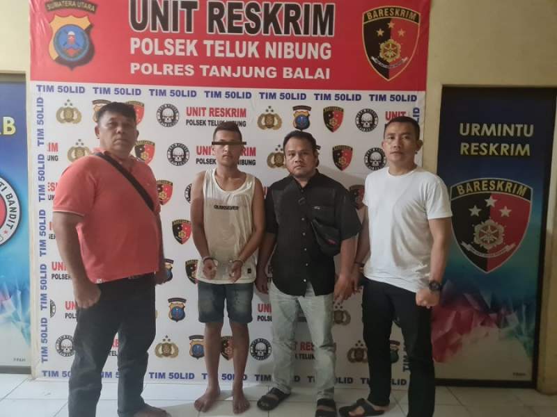 Gelapkan Satu Unit Handphone AG Ditangkap Unit Reskrim Polsek Teluk Nibung