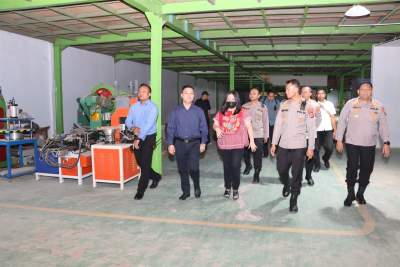 Kapolresta Tangerang Sosialisasikan Hotline 110 Polri 24 Jam ke PT Lingkaran Dua Indonesia