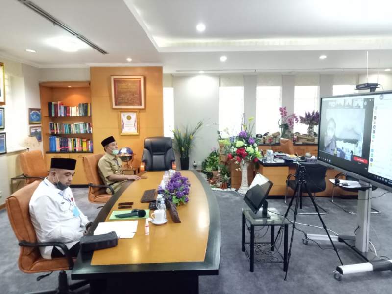 Bupati Dan Wakil Bupati Tangerang Gelar Halal Bihalal Lewat Online Karena Pandemi Covid 19