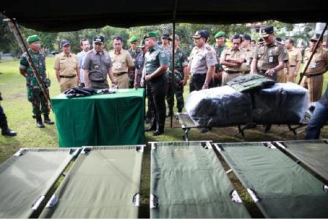 Pemkot Tangerang Menggelar Apel Penanggulangan Banjir & Bencana