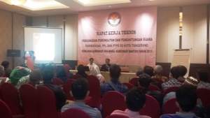 Suasana Bimtek Panwaslu Kota Tangerang