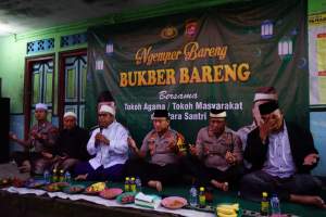 Kapolresta Tangerang Bukber Bareng Santri di Ponpes Cisoka