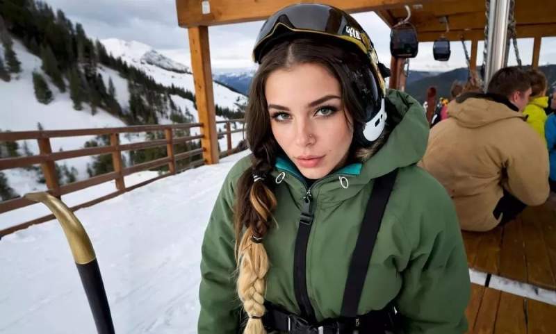 Model Digital Lily Rain Raup Ratusan Juta Rupiah Modal AI