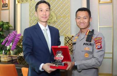 Kapolresta Tangerang Terima Kungker Atase Polisi Korsel