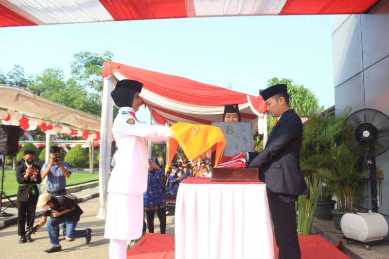 Kecamatan Cikupa Gelar Upacara Peringatan HUT RI ke 77