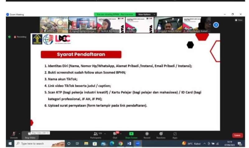 BPHN Gelar Kompetisi Content Creator Pembangunan Hukum, Edukasi Hukum Lewat Platform Media Sosial