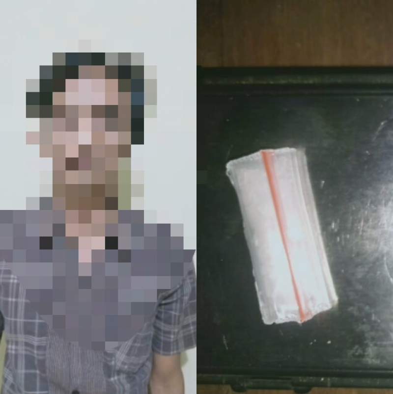 Satres Narkoba Polres Serang Kota Amankan Seorang Pria Penyalahgunaan Narkoba Jenis Shabu