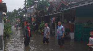 banjir di perumahan balaraja.