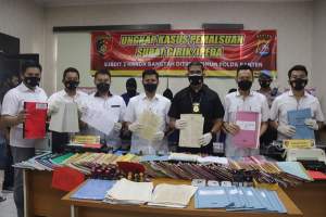 Palsukan Girik Palsu, Polda Banten Bekuk Mafia Tanah