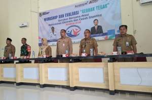Program Kegiatan Gebrak Tegas di Kecamatan Solear Lakukan Dievaluasi