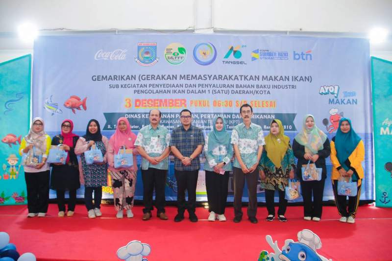 Gerakan Memasyarakatkan Makan Ikan Jadi Upaya Pemkot Tangsel Tekan Angka Stunting