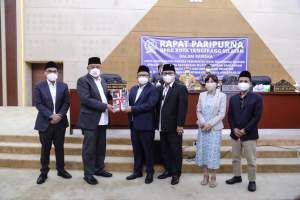 KUA dan PPAS APBD Tangsel Tahun 2022, Sebesar Rp2,9 Triliun Disahkan