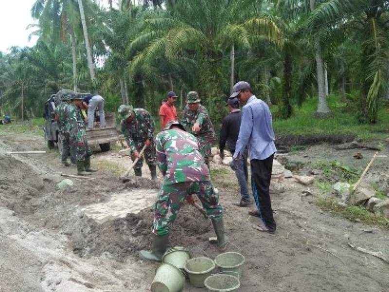 Program TMMD, Aspek Pembangunan Nonfisik Juga Menjadi Sasaran di Asahan