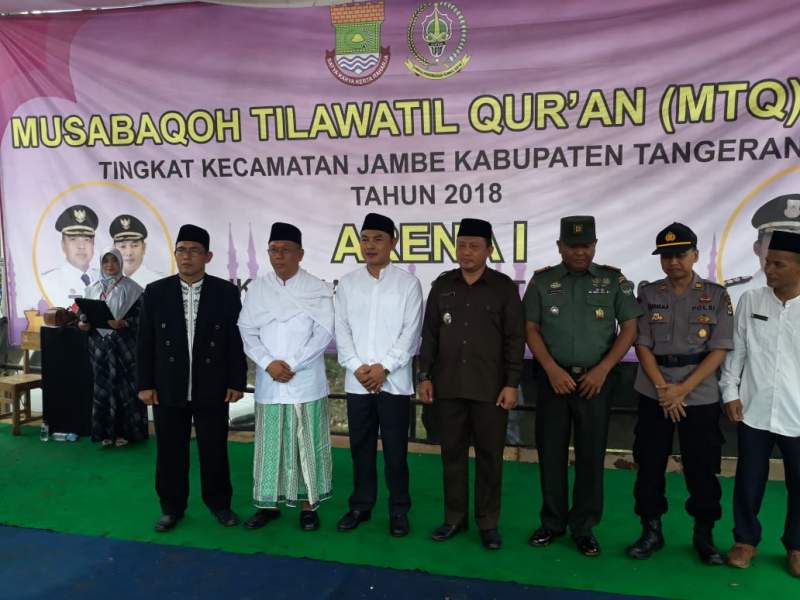 Wakil Bupati Buka MTQ tingkat Kecamatan Jambe
