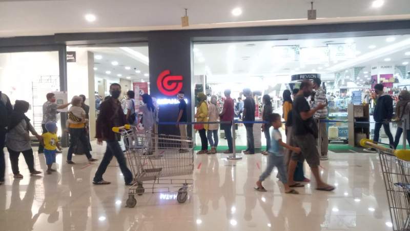 Tetap Ramai Pengunjung, Citimall Cilegon Tak Terpengaruh Pandemi Corona&nbsp;