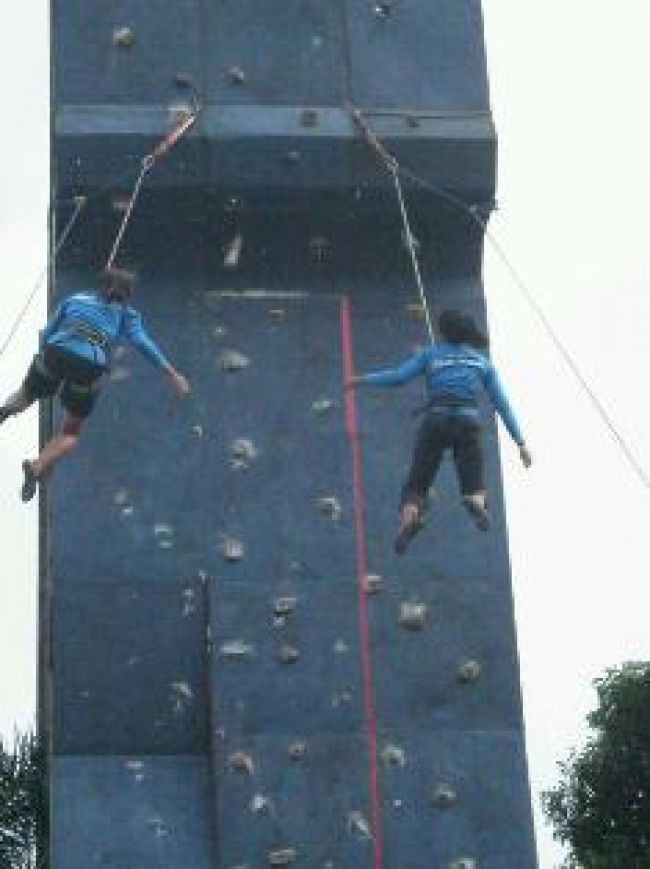 Atlet Panjang Tebing Tangsel siap berlaga di kejurda.(DT)