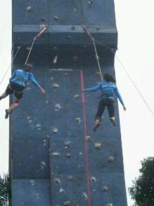 Atlet Panjang Tebing Tangsel siap berlaga di kejurda.(DT)