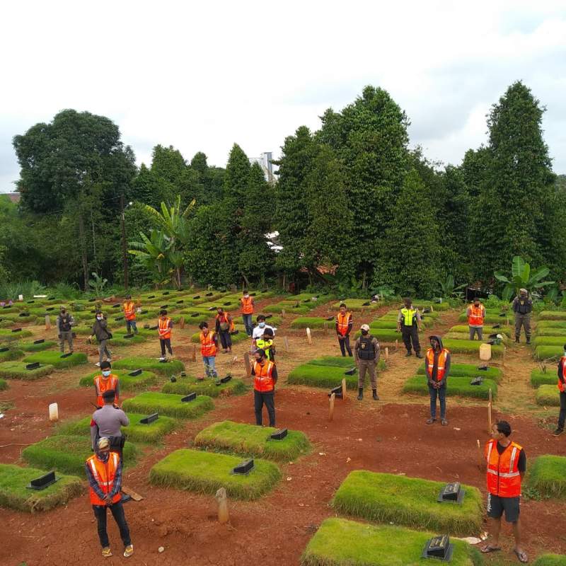 Kepergok Langgar Prokes, 19 Warga Tangsel Kena Sanksi Ziarah di TPU Khusus Covid-19