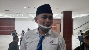 Julham Firdaus, terpilih secara aklamasi menjadi Ketua Demokrat Kota Tangsel.