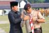 Sekda Pimpin Apel dan Lepas Pramuka Penggalang di LT-V Tingkat Nasional