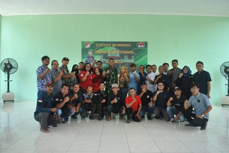 Dandim 0510 Tigaraksa Gelar Coffee Morning Dengan Wartawan