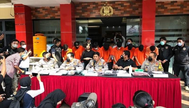 9 Pelaku Begal Terhadap Dua Anggota TNI Berhasil Diringkus