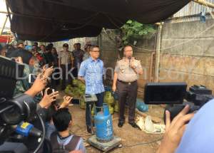 Mabes Polri Gerebek Gudang Gas Oplosan di Cipondoh