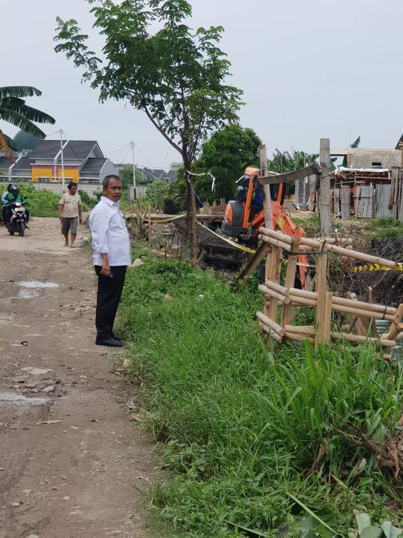 Pengerukan Kali Cantiga, DPUPR akan Berkoordinasi dengan Pemerintah DKI jakarta