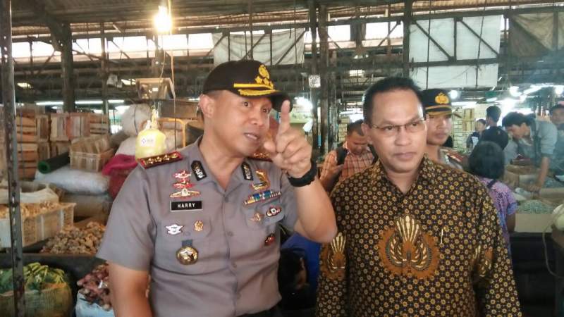 Polrestro Tangerang Sidak Pasar
