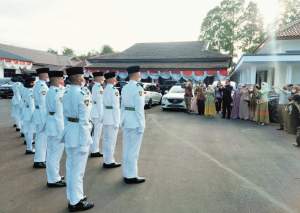 16 Anggota Paskibra Kabupaten Tangerang Dikukuhkan