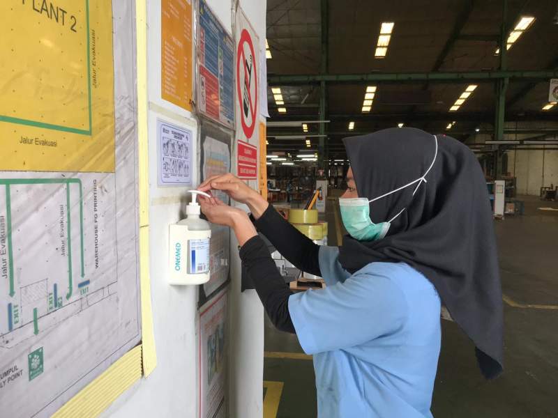 Cegah Penyebaran Virus Corona, IKPP Serang Periksa Suhu Tubuh