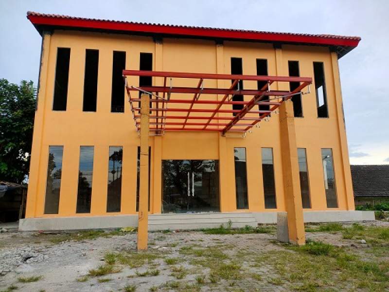 Tingkatkan Pelayanan, Kantor Desa Cikuya Dibangun