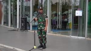 Dandim 0510 Tigaraksa Pimpin Apel Gabungan Pengamanan VVIP