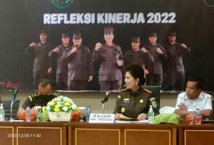 Paparkan Kinerja Tahun 2022, Kejari Kab Tangerang Lampaui Target