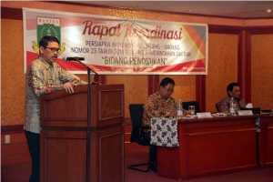 Pemprov banten gelar Rapat membahas beberapa masalah pendidikan
