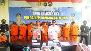 Polda Babel Ungkap 55 Kasus Sejak Januari Hingga Februari 2023